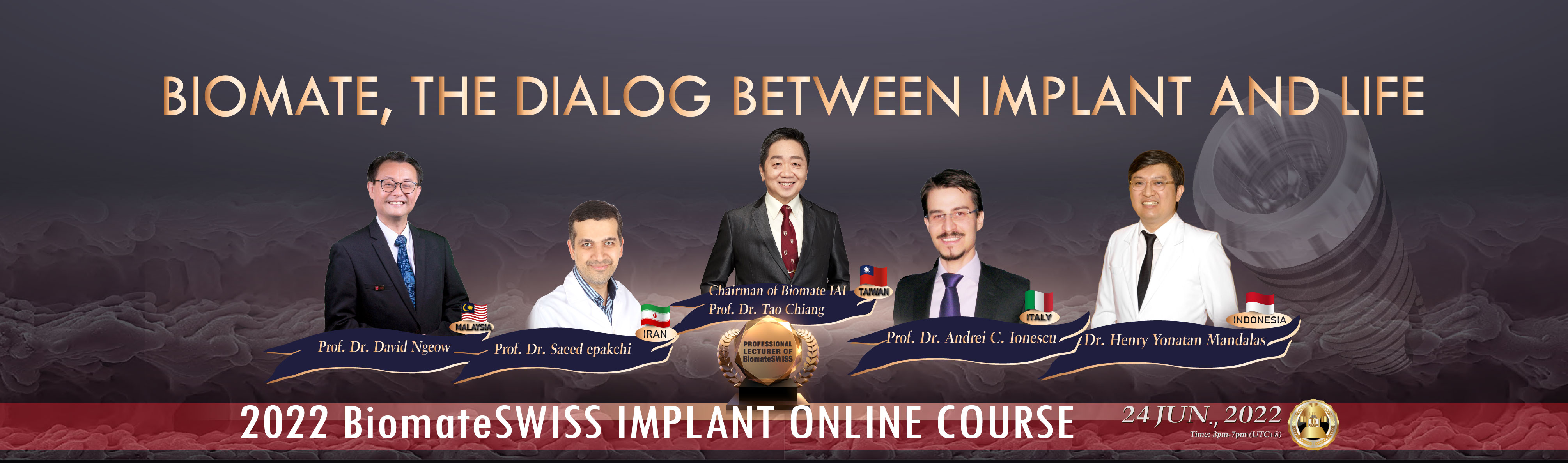 BiomateSWISS 2022 Implant Online Course